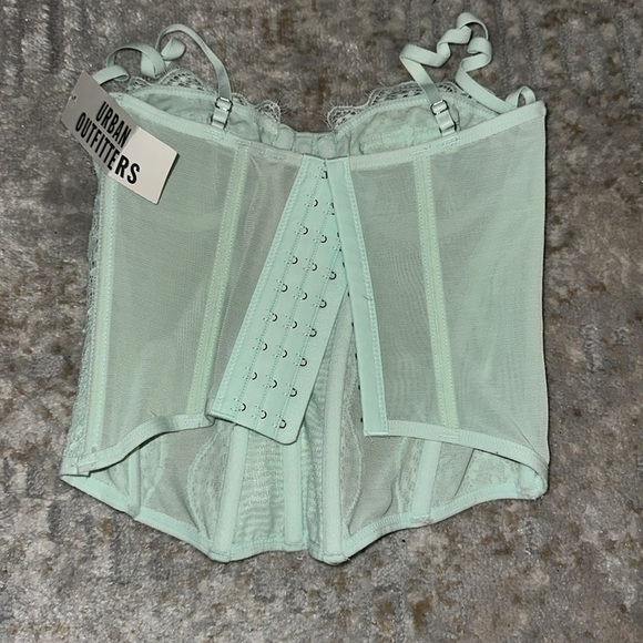NWT Urban Outfitters Out From Under RARE Mint Modern Love Corset - Picture 5 of 7